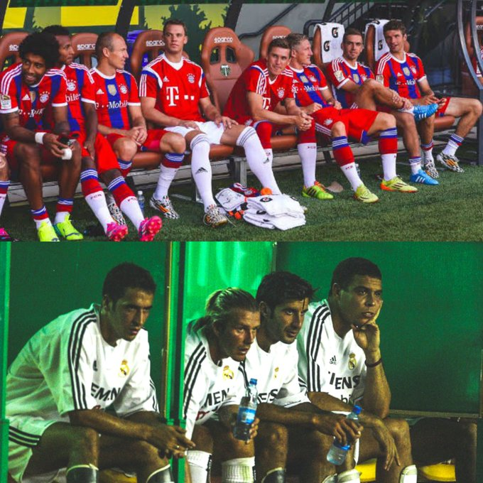 Legendary Football Benches